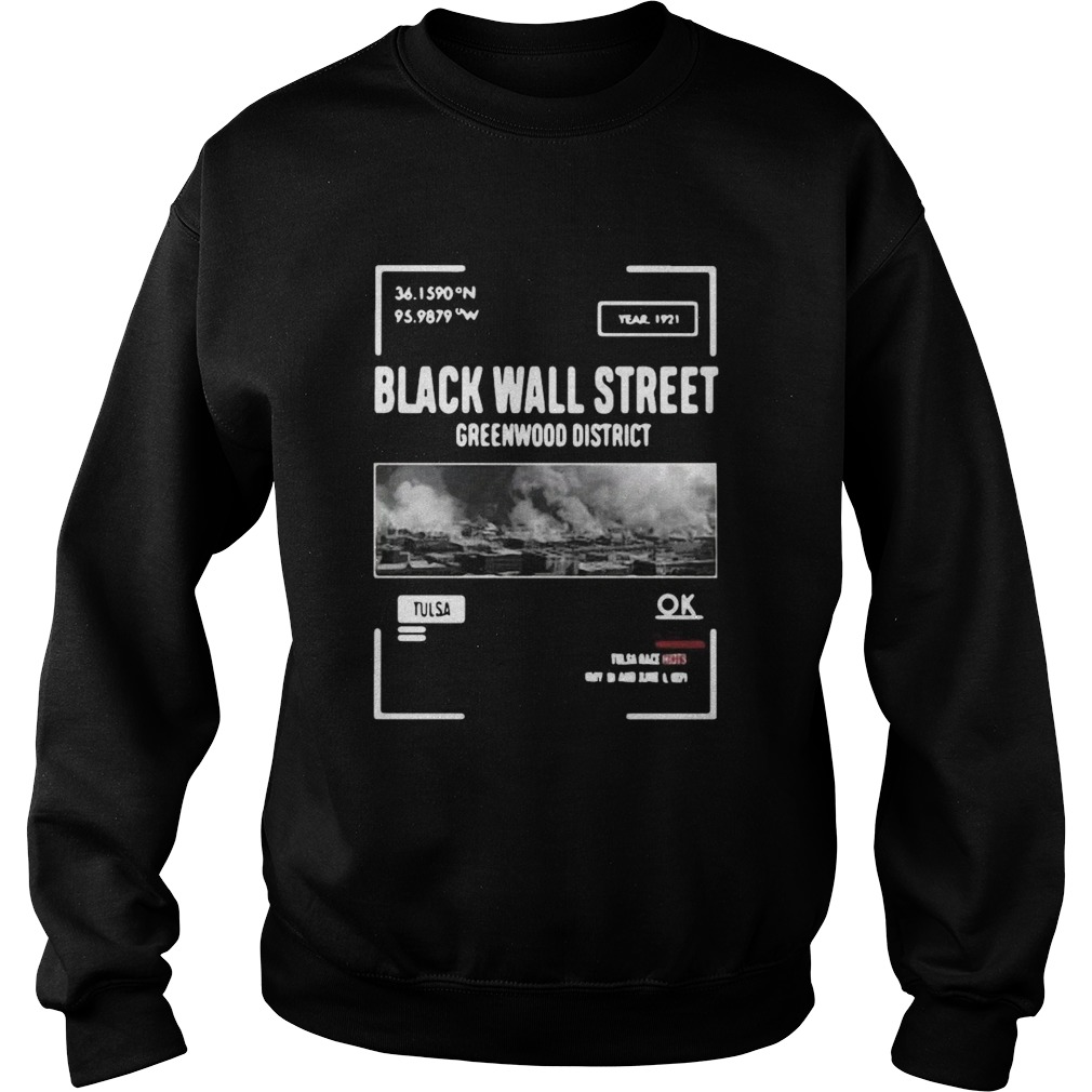 Black Wall Street Greenwood District Sweatshirt