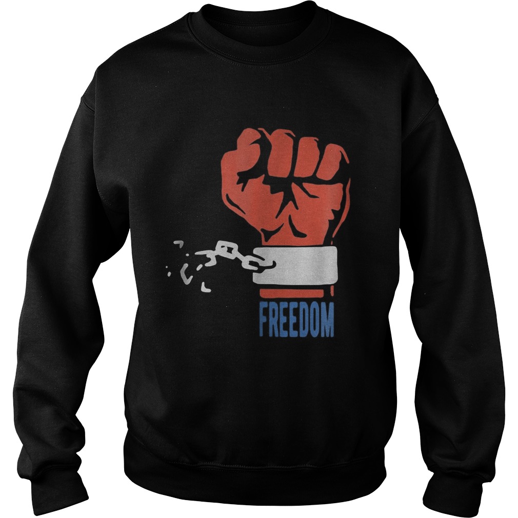 Black lives matter freedom Sweatshirt