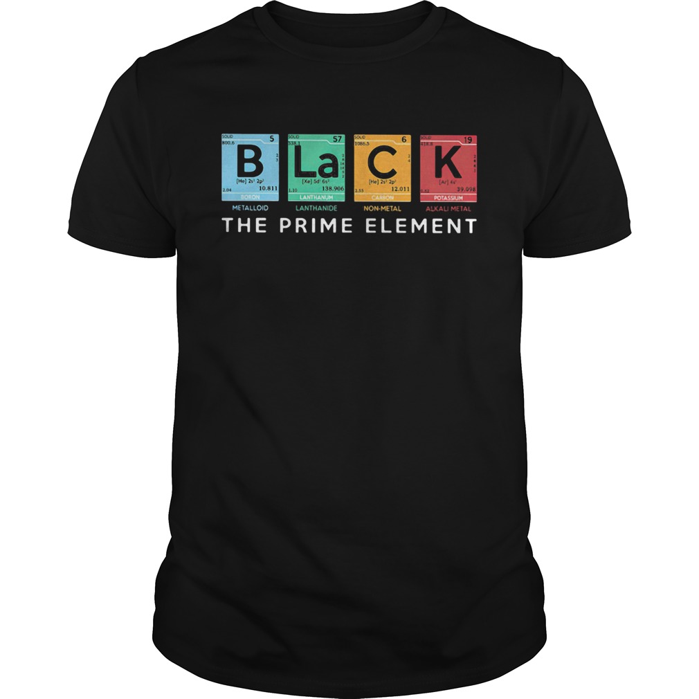 Black the prime element vintage shirt
