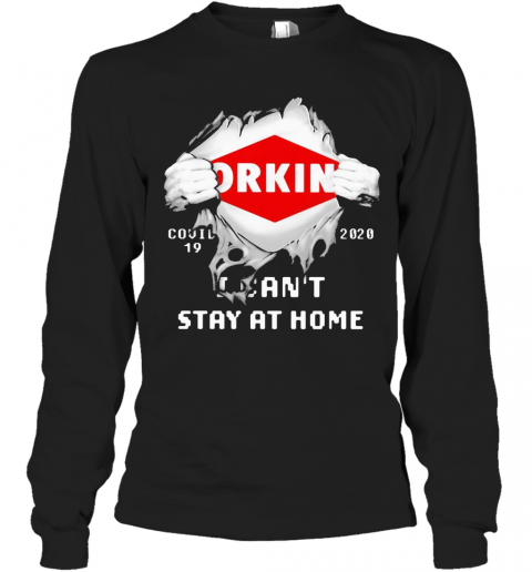Blood Insides Orkin Covid 19 2020 I Can'T Stay At Home T-Shirt Long Sleeved T-shirt 