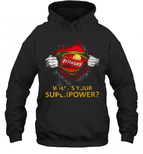 Blood Insides Superman Frito Lay What'S Your Superpower T-Shirt Unisex Hoodie