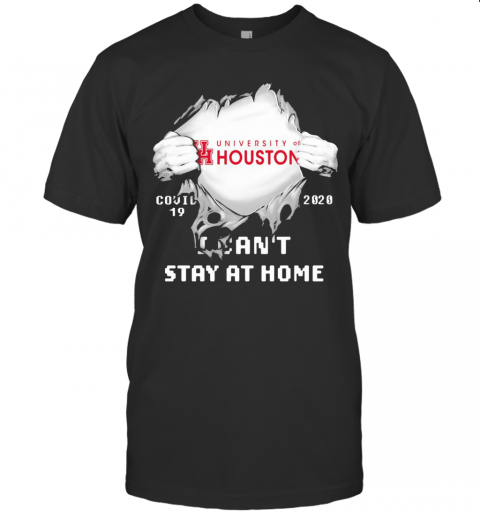 Blood Insides University Of Houston Covid 19 2020 I Can'T Stay At Home T-Shirt Classic Men's T-shirt