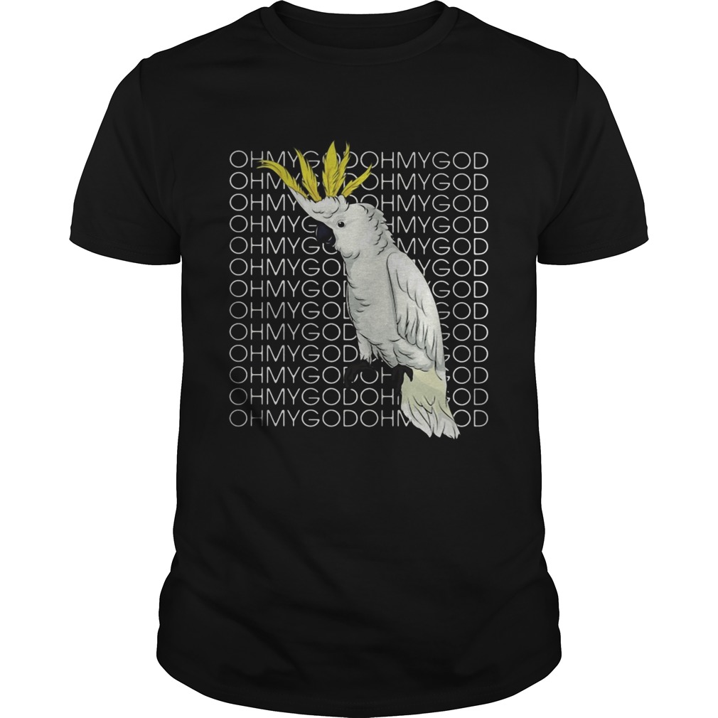 Blueeyed parrot moluccan oh my God shirt