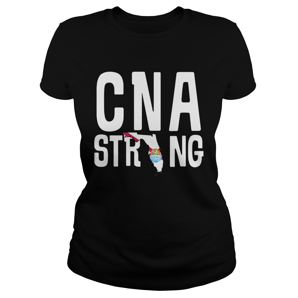CNA Strong Florida map face mask Classic Ladies