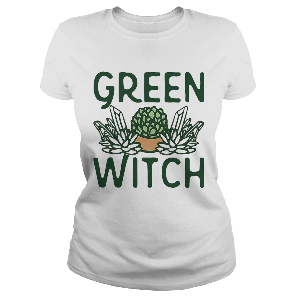 Cactus Green Witch Classic Ladies