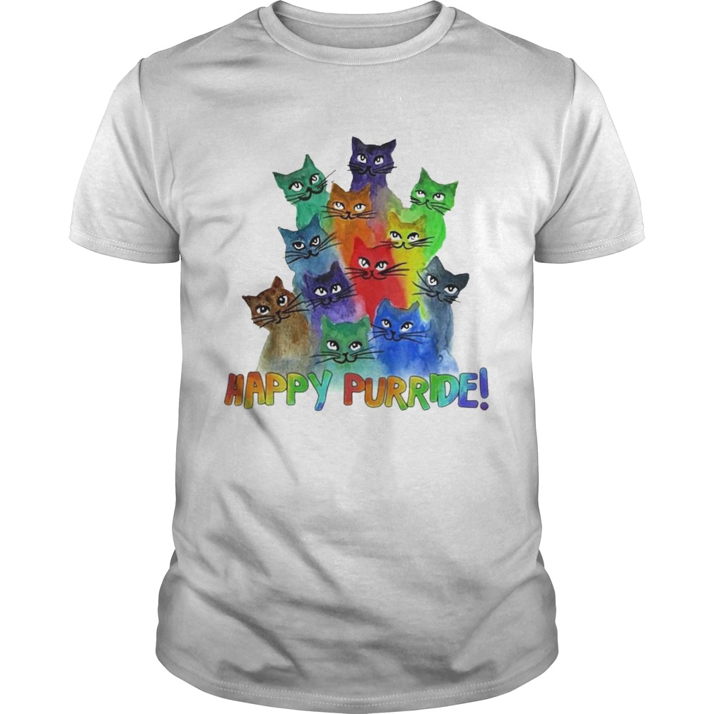 Cats Happy Purride shirt