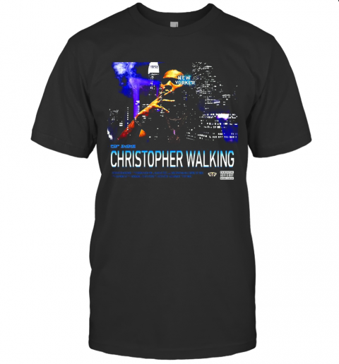 Christopher Walking Realpopsmoke Merch Pop Smoke King Of New York T-Shirt