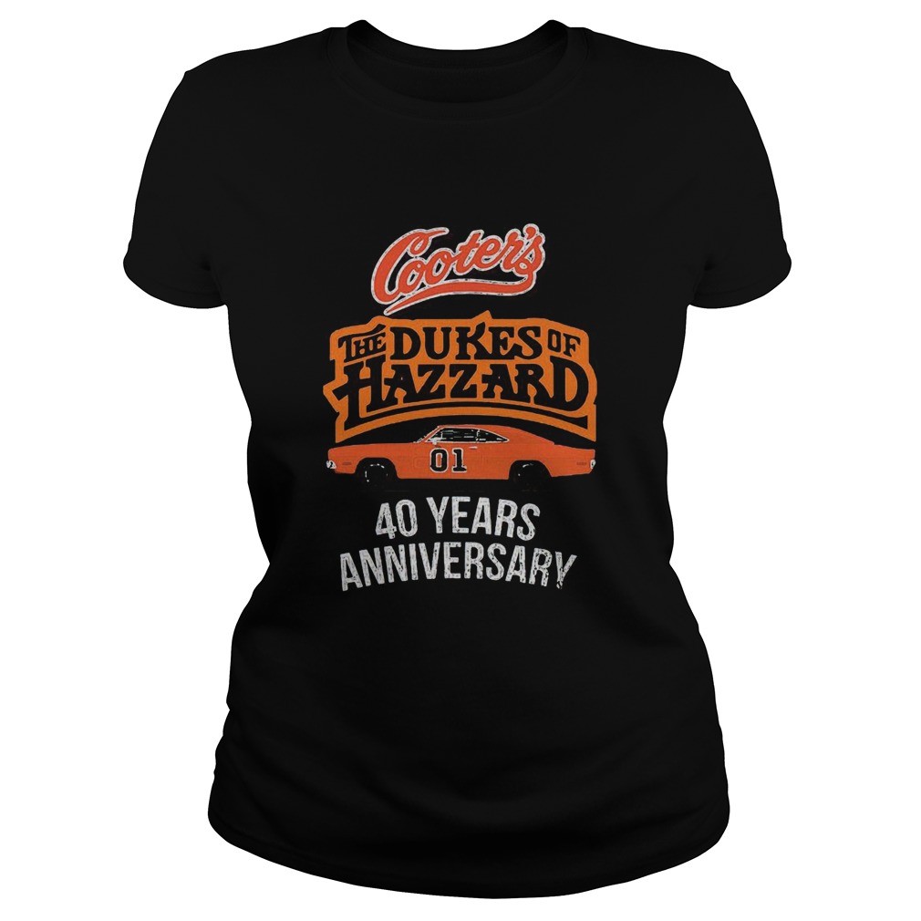 Cooters the dukes of hazzard 40 years anniversary Classic Ladies