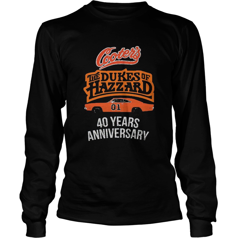 Cooters the dukes of hazzard 40 years anniversary Long Sleeve