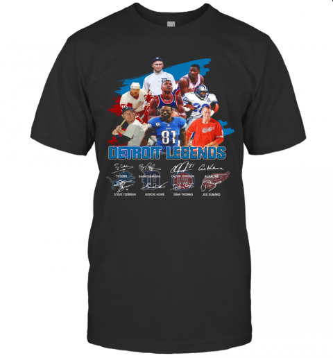 Detroit Legends Detroit Sports Team Logos T-Shirt Classic Men's T-shirt