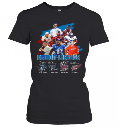 Detroit Legends Detroit Sports Team Logos T-Shirt Classic Women's T-shirt