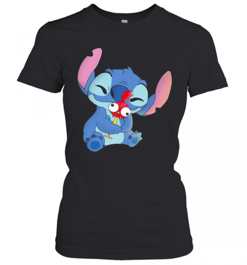 Disney Stitch Hug Chicken T-Shirt Classic Women's T-shirt