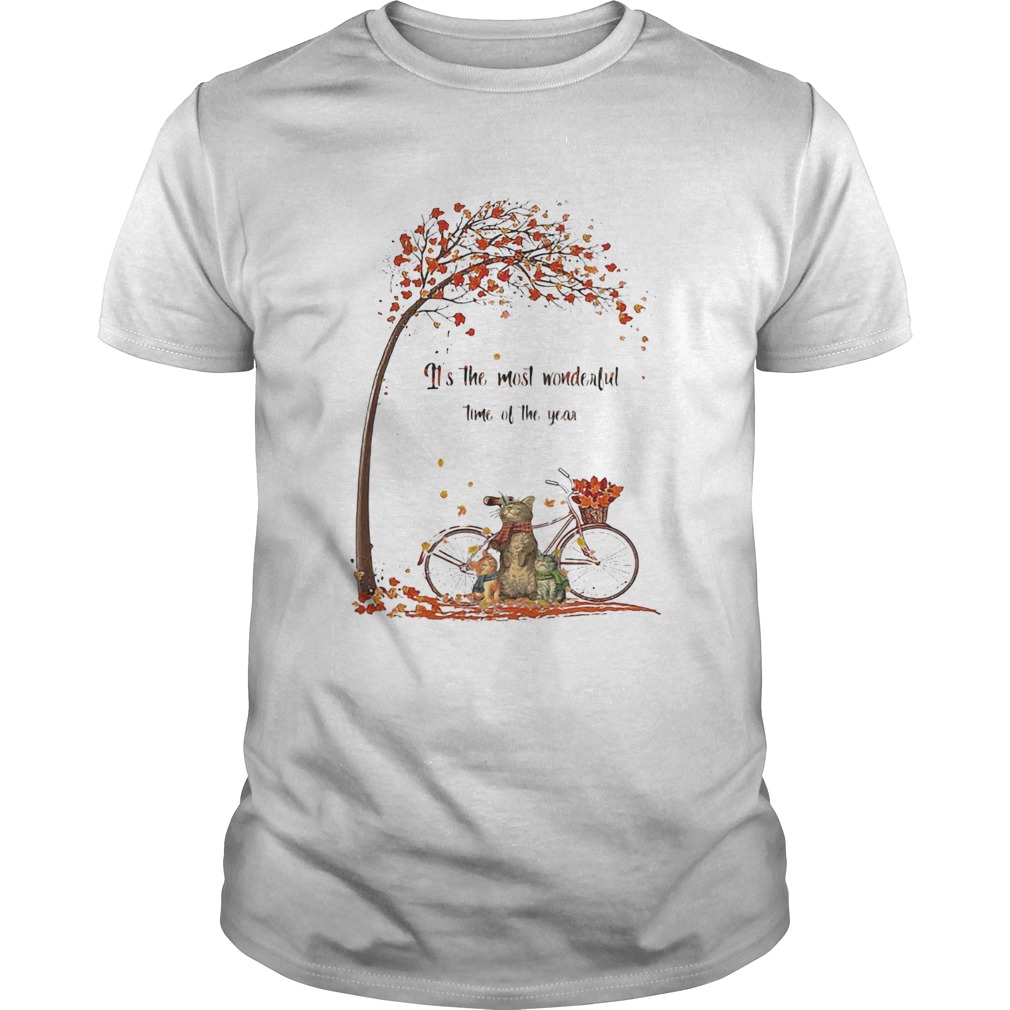 Family Cats Its the most wonderful time of the year shirt
