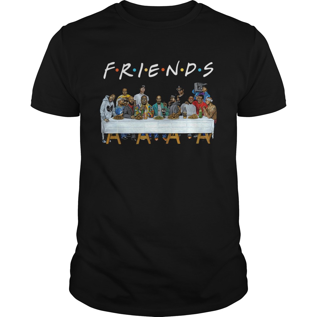 Friends Last Supper Snoop Dogg shirt