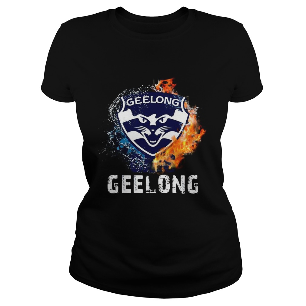 Geelong water and fire logo Classic Ladies