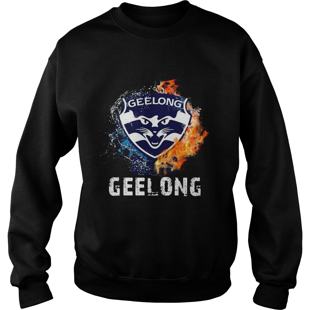 Geelong water and fire logo Sweatshirt