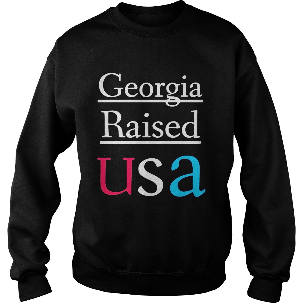 Georgia raised USA classic Sweatshirt