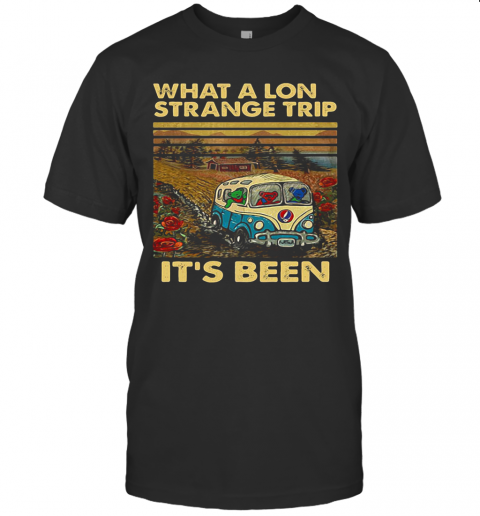 Grateful Dead Bus Bears What A Long Strange Trip It'S Been Vintage Retro T-Shirt