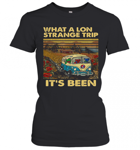Grateful Dead Bus Bears What A Long Strange Trip It'S Been Vintage Retro T-Shirt Classic Women's T-shirt
