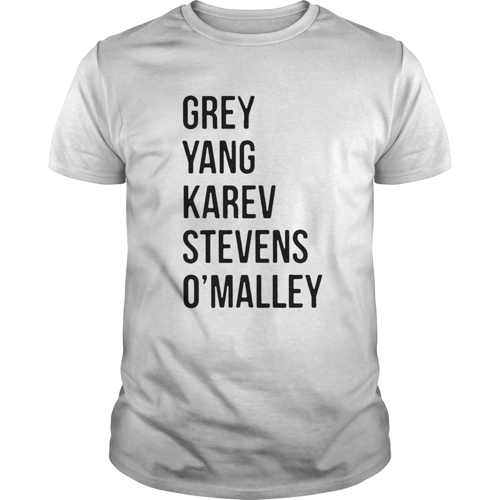 Grey yang karev stevens omalley shirt