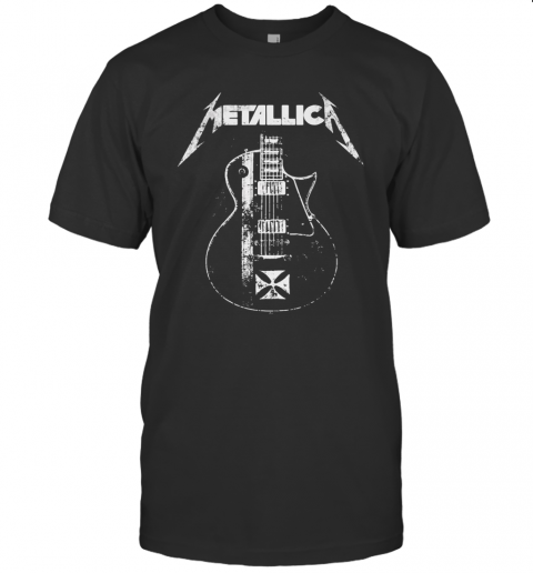Guitar Metallica Band T-Shirt