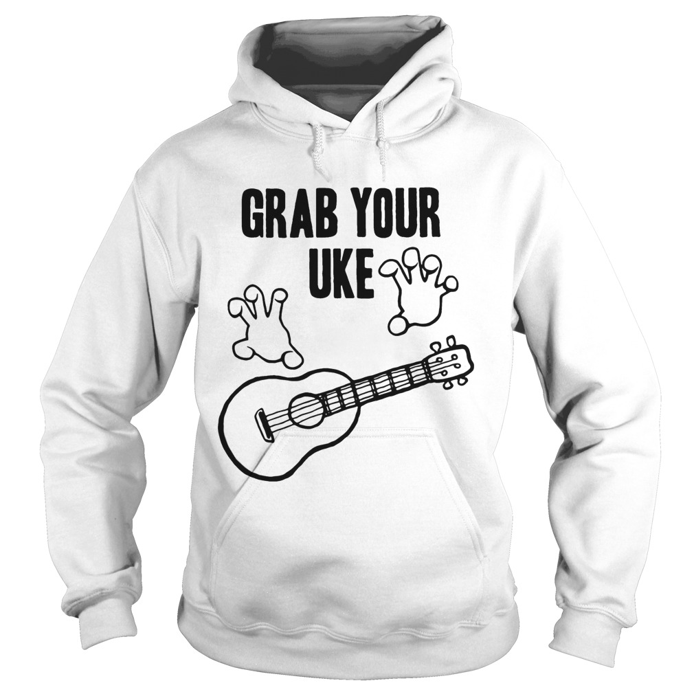Guitar grab your uke Hoodie