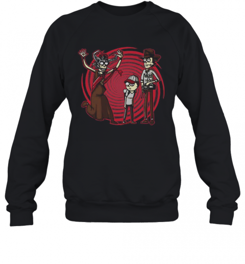 Halloween Rick Morty And Witch T-Shirt Unisex Sweatshirt