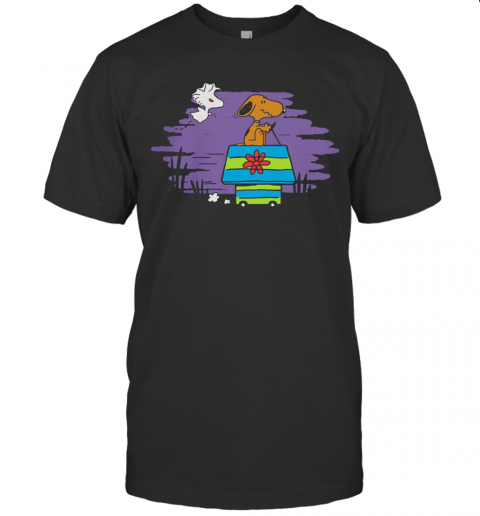 Halloween Snoopy And Woodstock Home T-Shirt