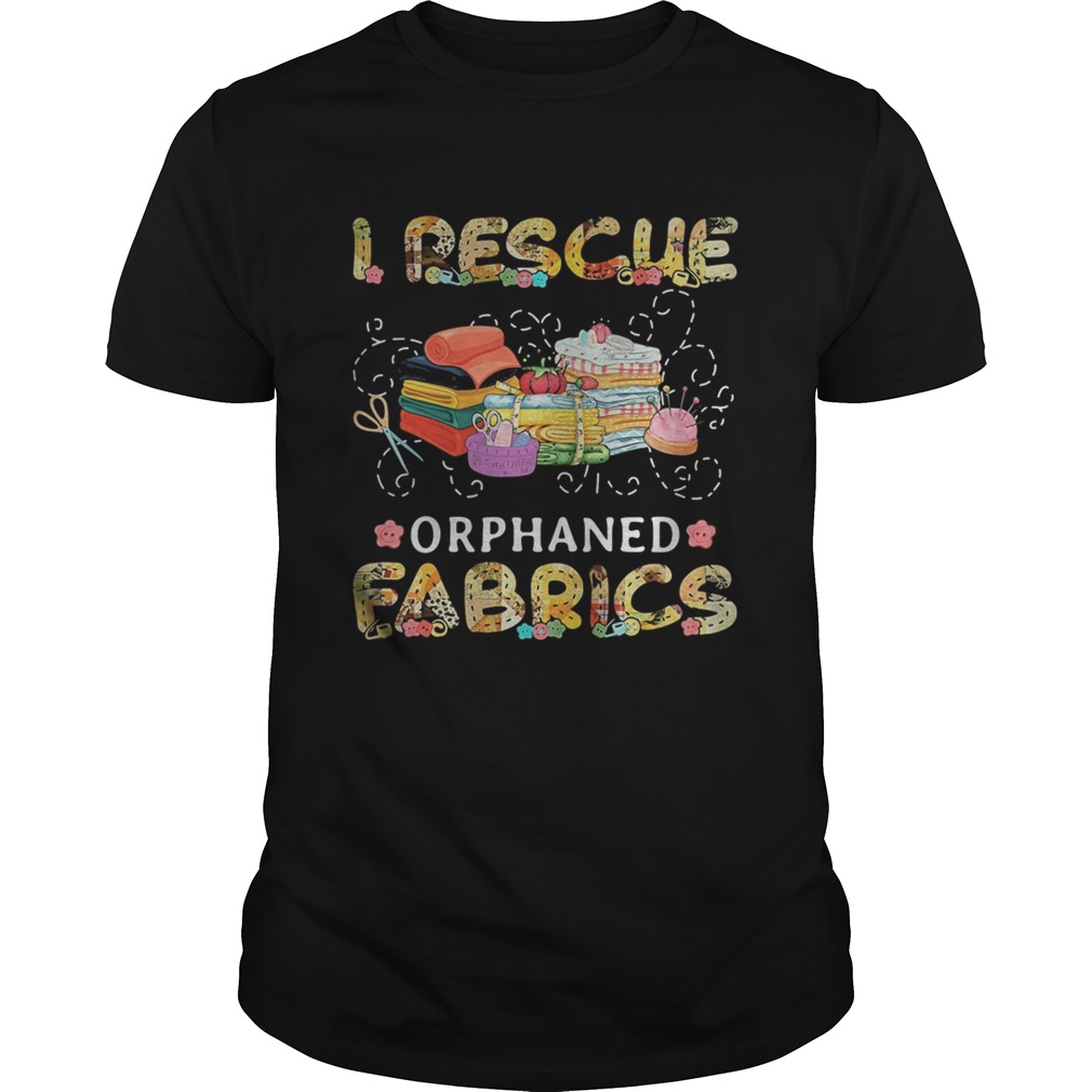 I rescue orphaned fabrics yarn shirt