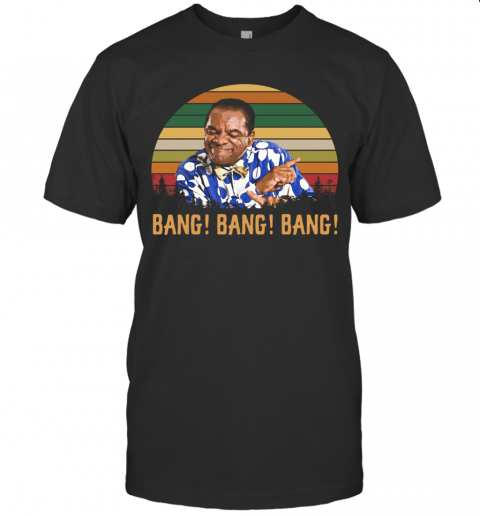 John Witherspoon Bang Bang Bang Vintage Retro T-Shirt