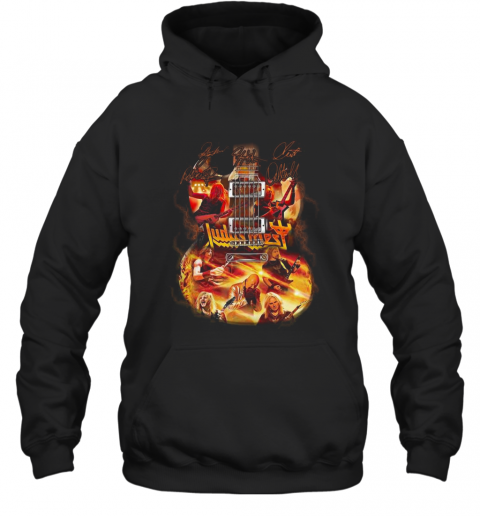Judas Priest Guitar Signature T-Shirt Unisex Hoodie
