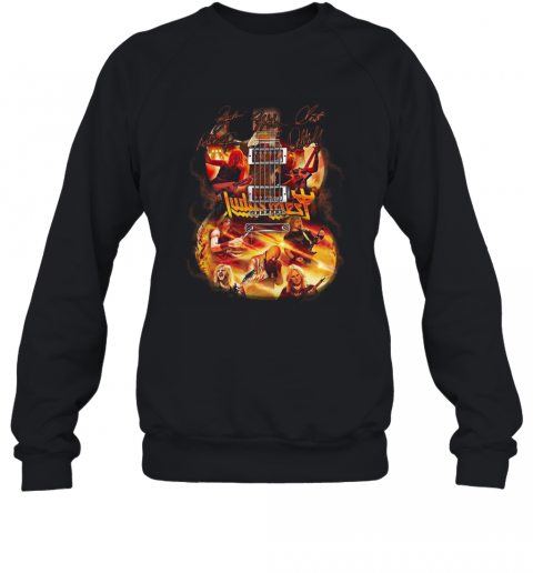Judas Priest Guitar Signature T-Shirt Unisex Sweatshirt