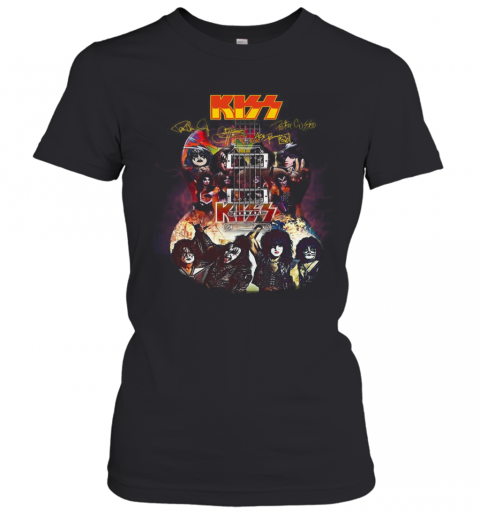 KIZZ Guitar Signatures T-Shirt Classic Women's T-shirt