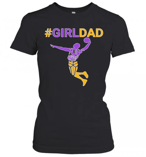 Kobe Bryant Girl Dad T-Shirt Classic Women's T-shirt