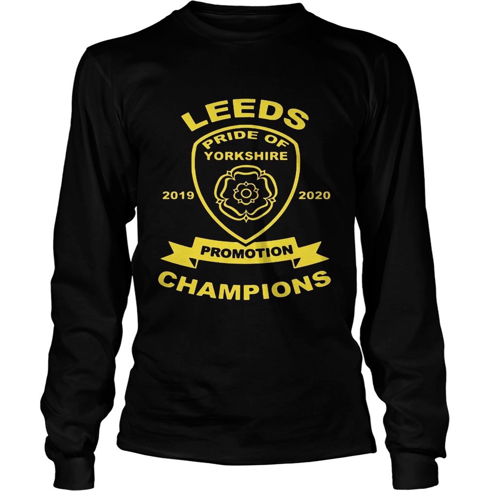 Leeds pride of yorkshire 20192020 promotion champions Long Sleeve