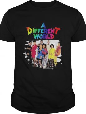 Lgbt a different world characters shirt