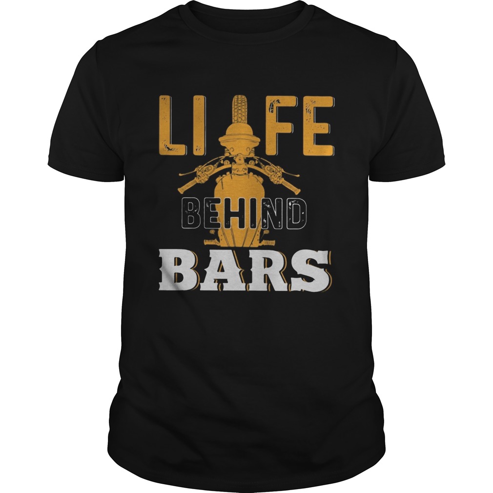 Life behind bars motorcycle shirt
