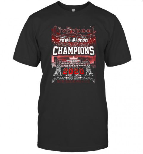 Liverpool FC 2019 2020 Prem League Champions 2020 T-Shirt