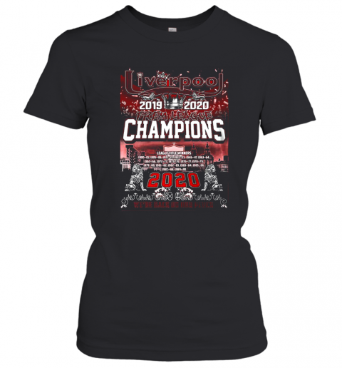 Liverpool FC 2019 2020 Prem League Champions 2020 T-Shirt Classic Women's T-shirt