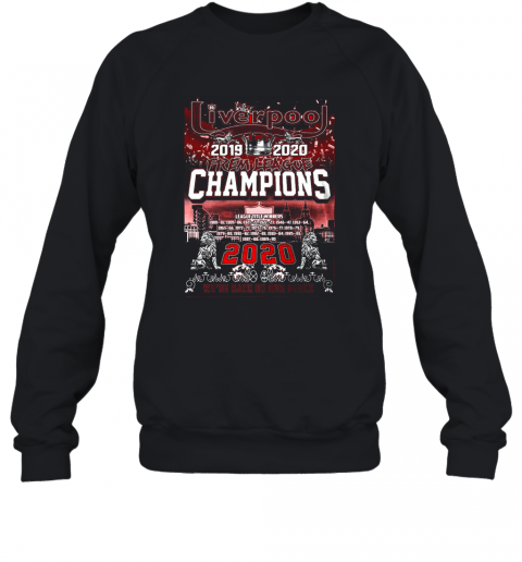 Liverpool FC 2019 2020 Prem League Champions 2020 T-Shirt Unisex Sweatshirt