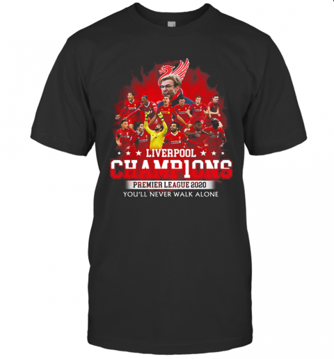 Liverpool Fc Champions Premier League 2020 You'Ll Never Walk Alone T-Shirt Classic Men's T-shirt