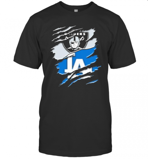 Los Angeles Raiders And Los Angeles Dodgers T-Shirt