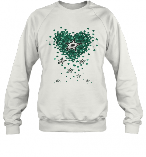 Love Dallas Stars Baseball Heart Diamond T-Shirt Unisex Sweatshirt
