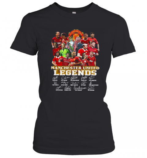 Manchester United Legends Players Signatures T-Shirt Classic Women's T-shirt
