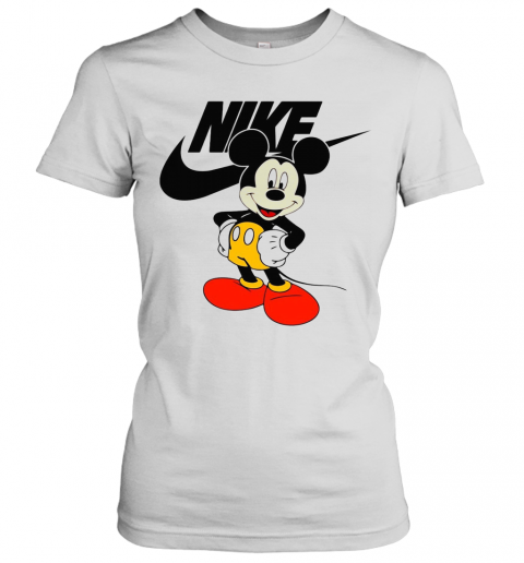 Mickey Mouse Nike Logo T-Shirt Classic Women's T-shirt