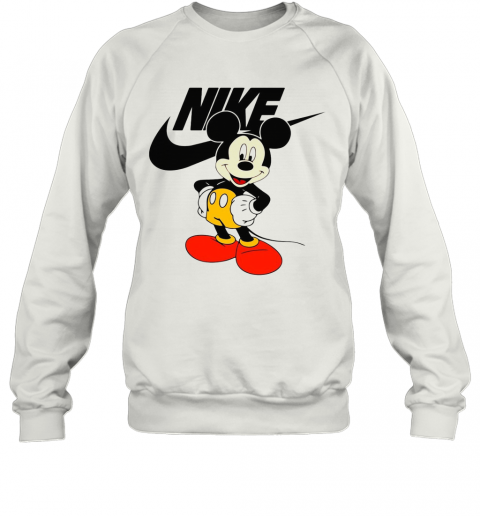 Mickey Mouse Nike Logo T-Shirt Unisex Sweatshirt