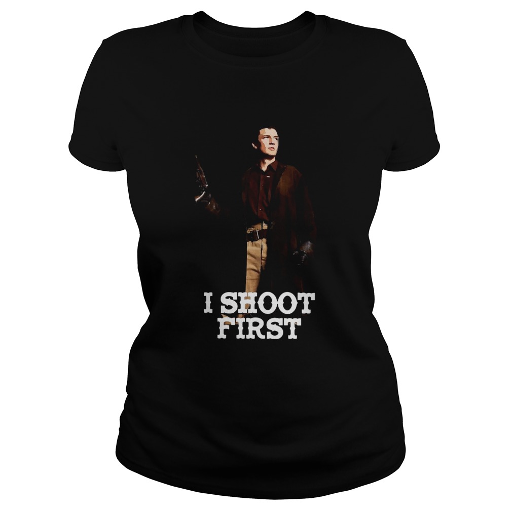 Nathan Fillion I Shoot First Classic Ladies