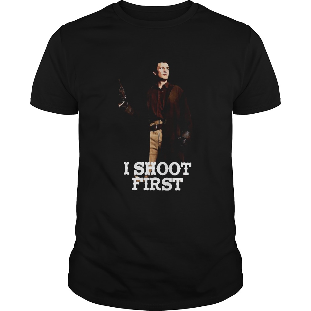 Nathan Fillion I Shoot First shirt