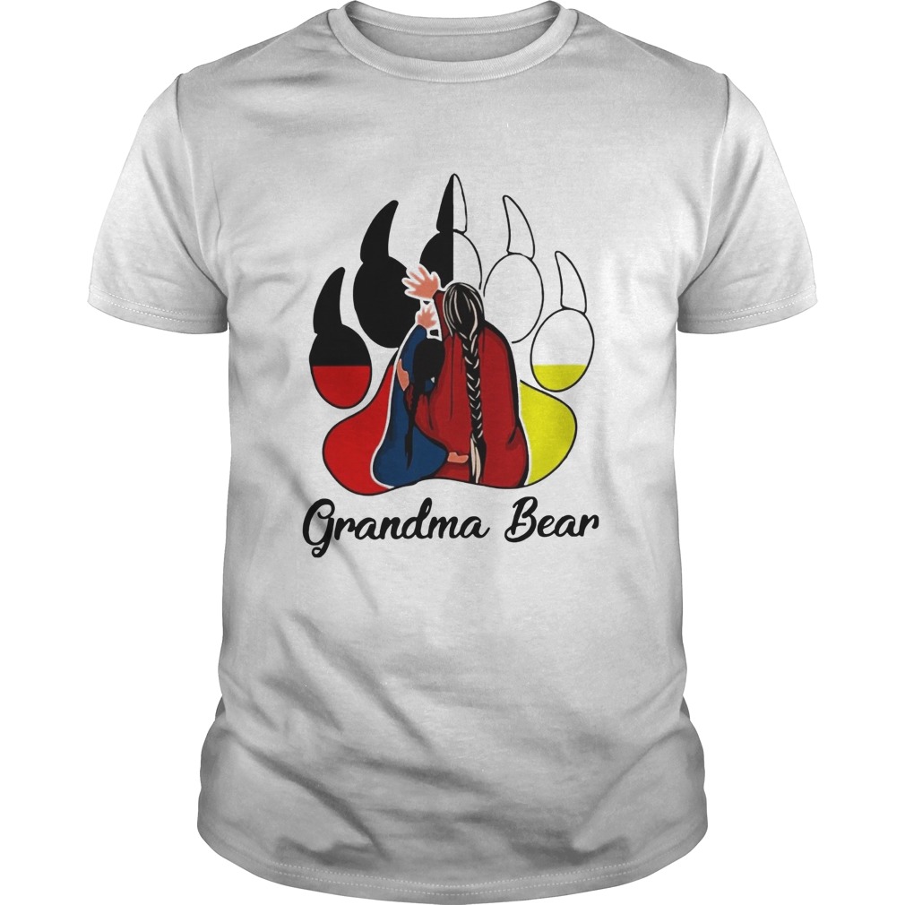 Native Grandma Bear shirt