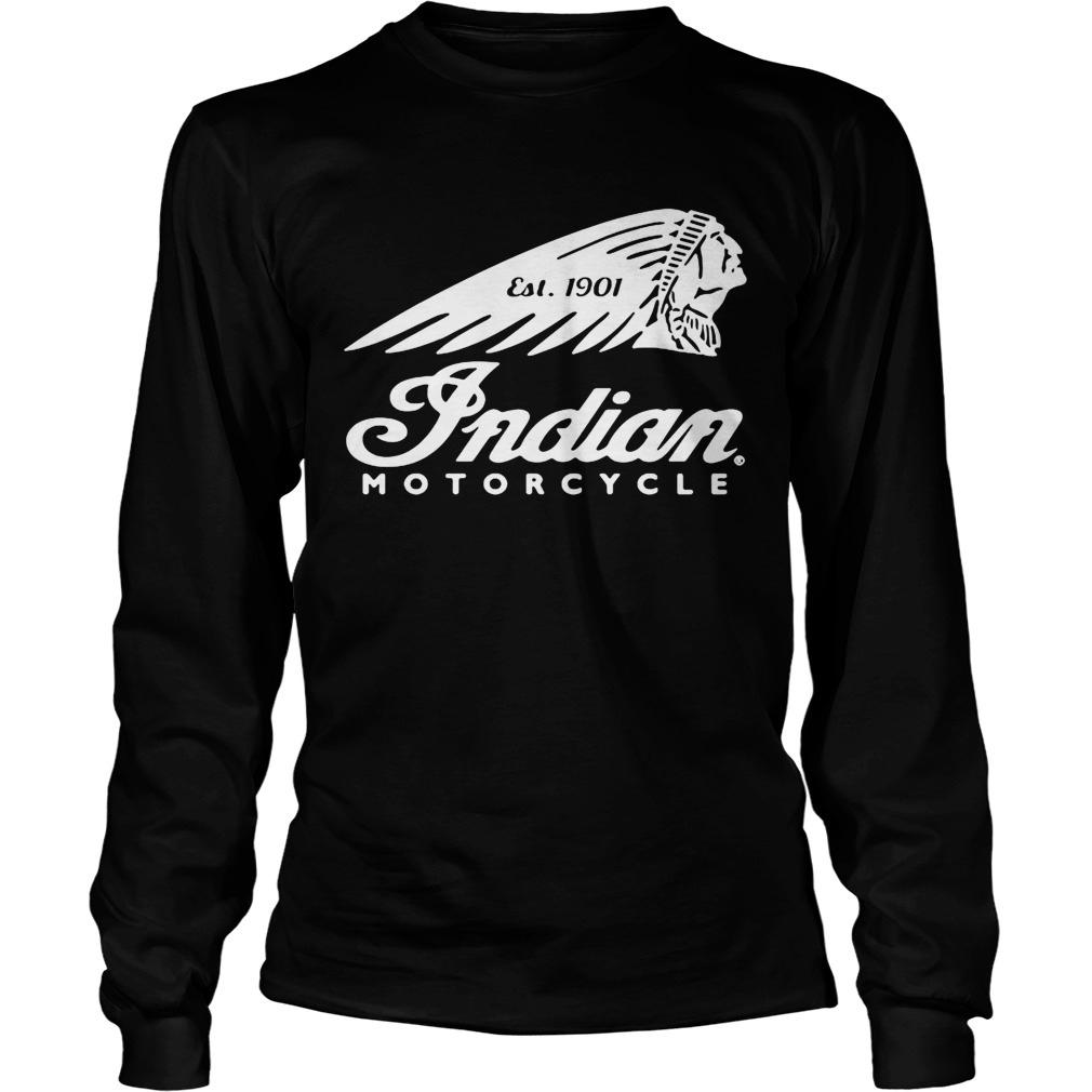Native est 1901 indian motorcycle Long Sleeve